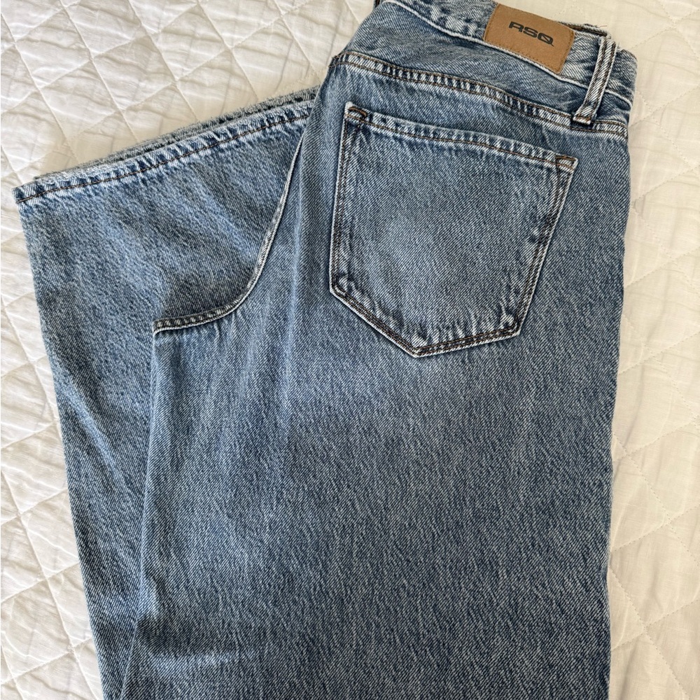 RSQ Light Blue Flare & Wide Leg Jeans